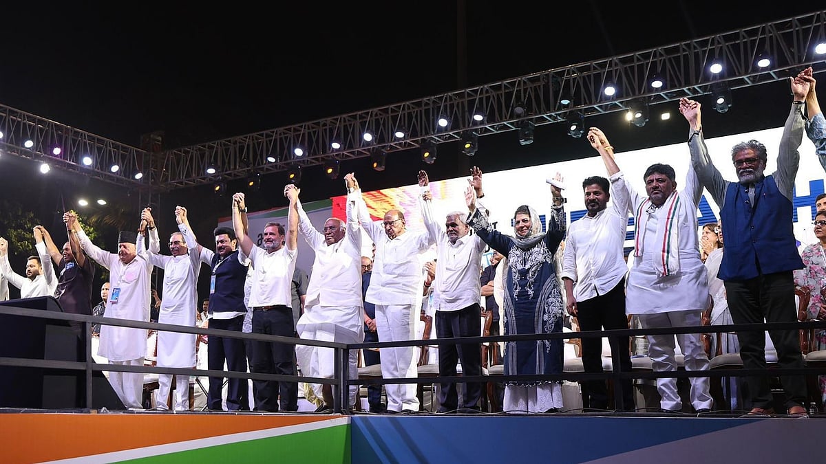 انڈیا الائنس کے جلسۂ عام کے شرکا میں بی جے پی کے خلاف زبردست ناراضگی