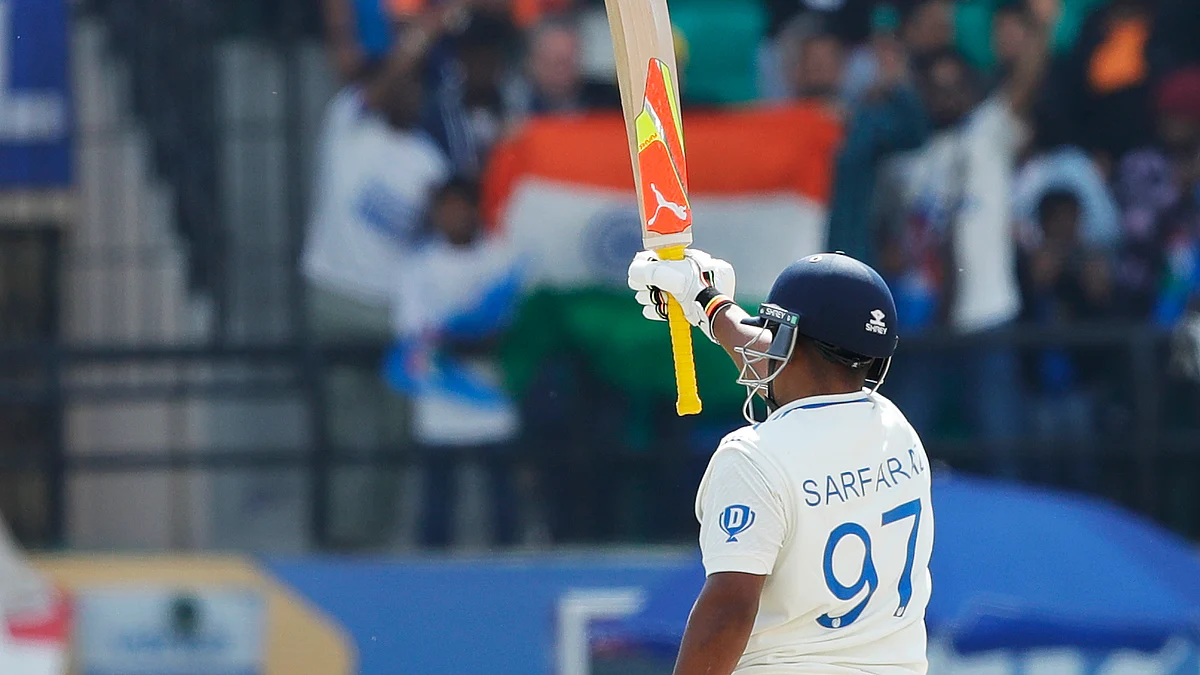 <div class="paragraphs"><p>سرفراز خان، تصویر <a href="https://twitter.com/BCCI">@BCCI</a></p></div>