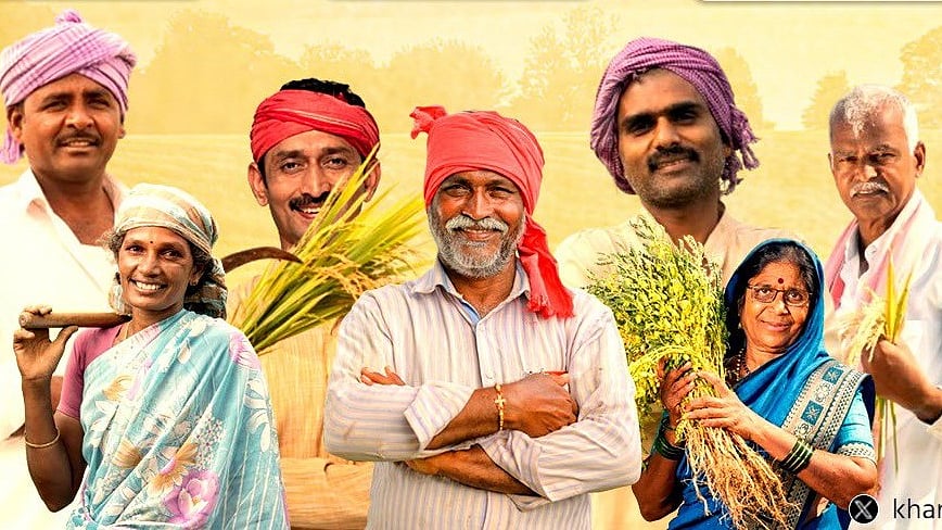 <div class="paragraphs"><p>کسان، تصویر @kharge</p></div>