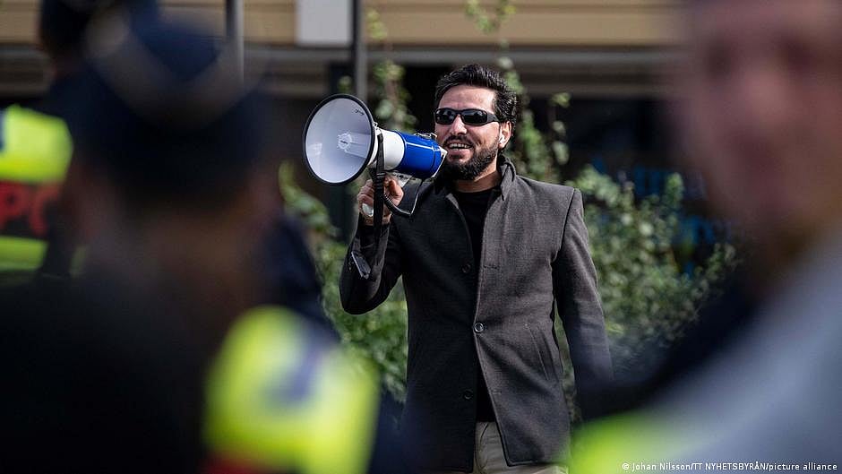 قرآن نذر آتش کرنے والا عراقی سویڈن کے رویے سے مایوس