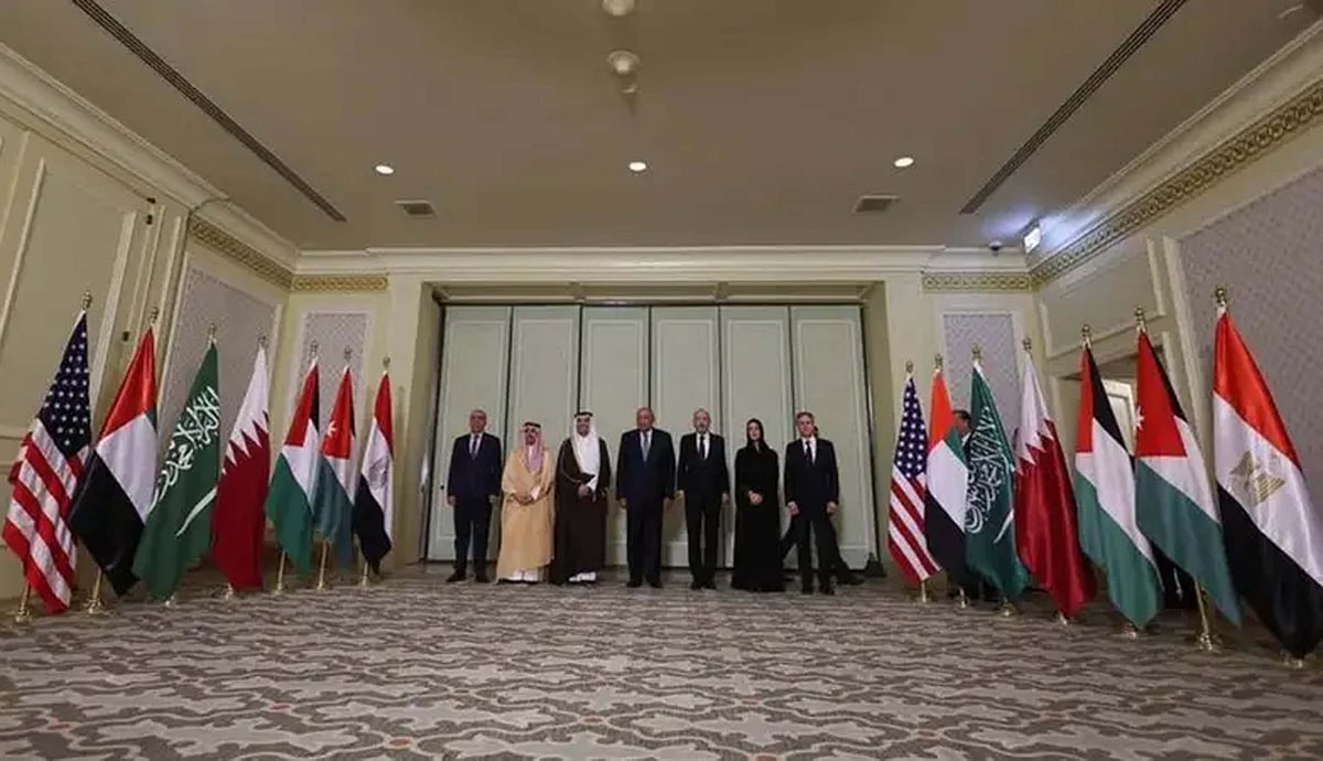 قاہرہ میں غزہ جنگ بندی کی کوششیں، عرب وزرا اور بلنکن کی اہم ملاقات