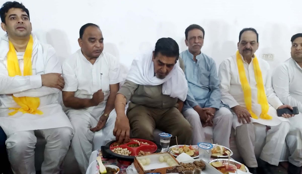 کانگریس کے قد آور لیڈر چودھری متین احمد کی جانب سے عید ملن تقریب کا انعقاد
