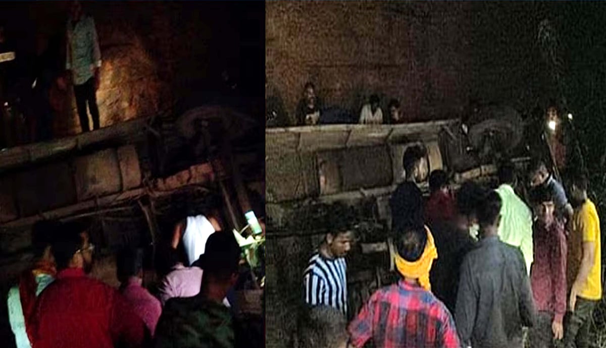 چھتیس گڑھ: درگ میں خوفناک سڑک حادثہ، بس کھائی میں گرنے سے 12 افراد ہلاک