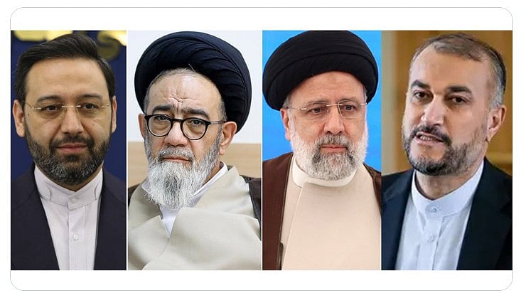 ایران کے صدر ابراہیم رئیسی اور وزیر خارجہ امیرعبداللہیان ہیلی کاپٹر حادثے میں جاں بحق