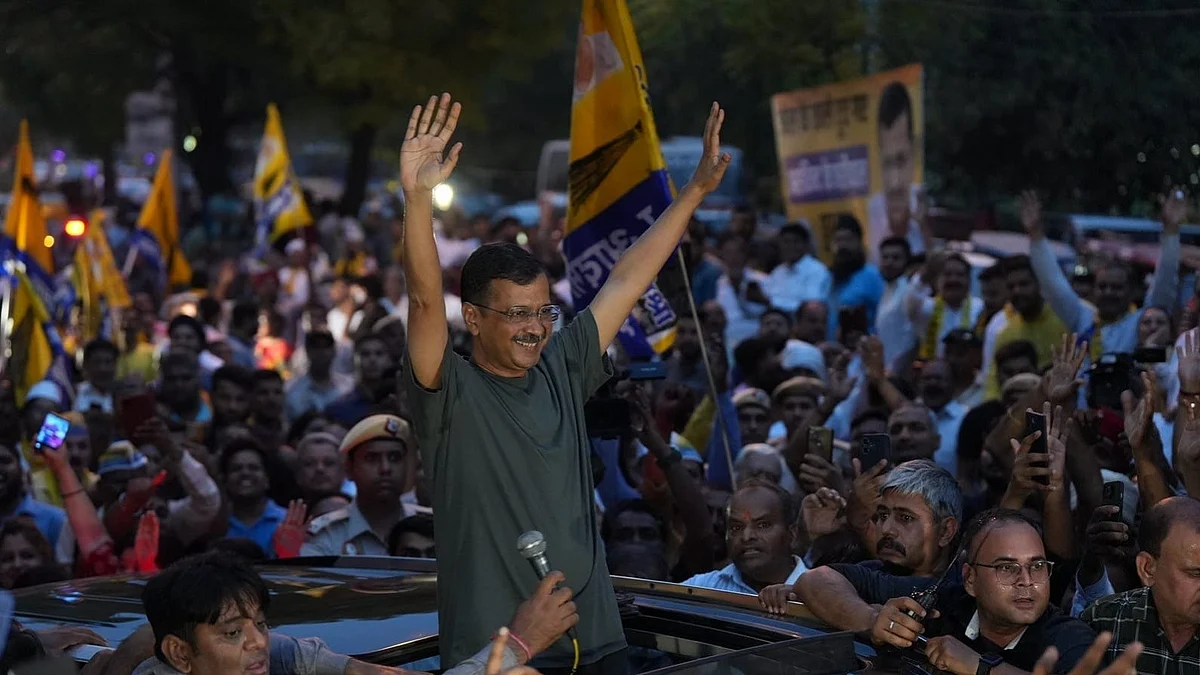 <div class="paragraphs"><p>اروند کیجریوال، تصویر <a href="https://twitter.com/AamAadmiParty">@AamAadmiParty</a></p></div>