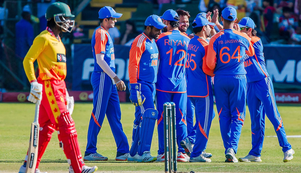 ٹی-20 سیریز: زمبابوے کو آخری میچ میں بھی شکست، ہندوستان کا سیریز پر 4-1 سے قبضہ