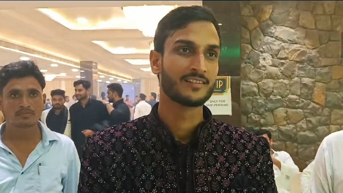 شہباز احمد نے پلول میں دی دعوت ولیمہ، 6 اگست کو ہوئی تھی شادی
