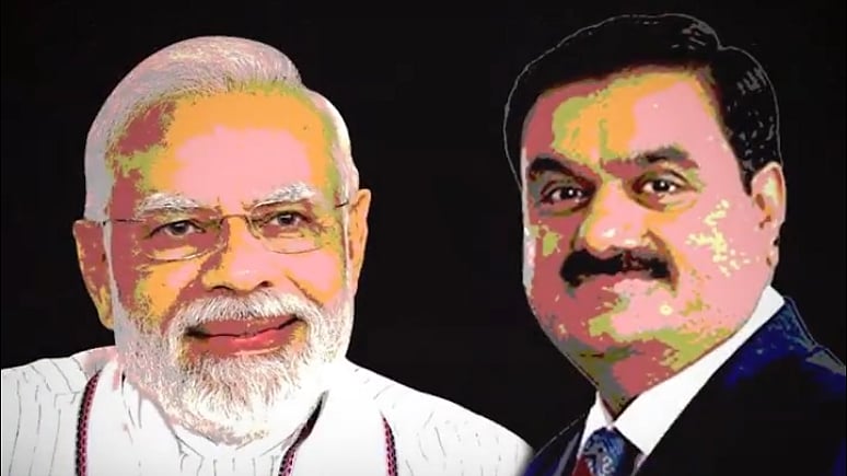 <div class="paragraphs"><p>پی ایم مودی اور گوتم اڈانی، تصویر @INCIndia</p></div>