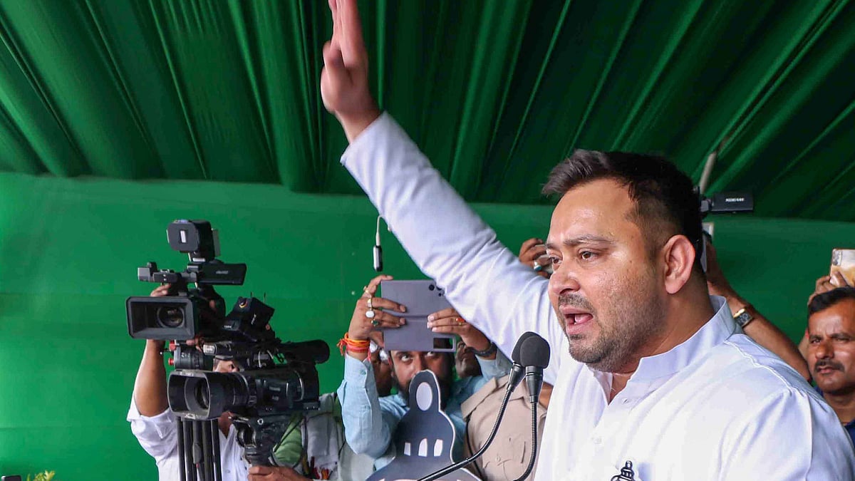 بی جے پی والے گھر پر آئیں، ان کو نتیش کمار کا ویڈیو دکھا دیں گے، تیجسوی یادو کا جواب