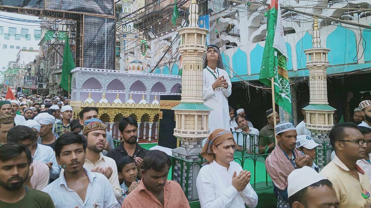 عید میلاد النبی کے مبارک موقع پر دہلی کے مختلف علاقوں میں جلسہ و جلوس کا اہتمام