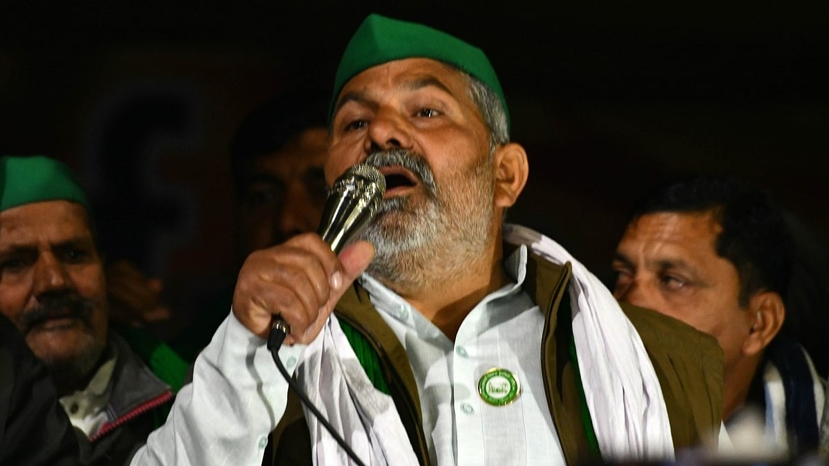 'ہریانہ میں لوگ لاٹھی لے کر بی جے پی کے پیچھے بھاگ رہے ہیں‘: راکیش ٹکیت کا بیان