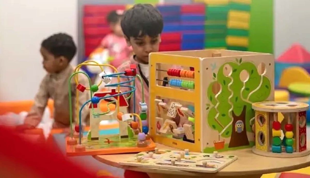 مسجد نبوی کے صحنوں میں بچوں کے لیے سنٹر کا قیام، 65 ممالک کے بچوں کو خدمت فراہم