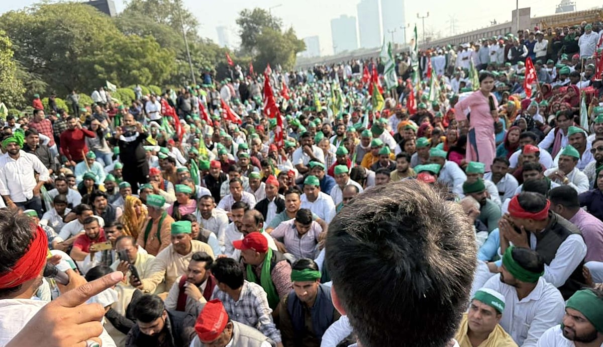 کسان تحریک میں بھیڑ جمع کرنے کے لئے ویڈیو شیئر کرنے پر ایک شخص کے خلاف مقدمہ درج