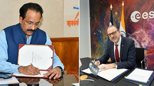 <div class="paragraphs"><p>اسرو اور ایسا کے درمیان معاہدہ، تصویر&nbsp;<a href="https://x.com/isro">@isro</a></p></div>