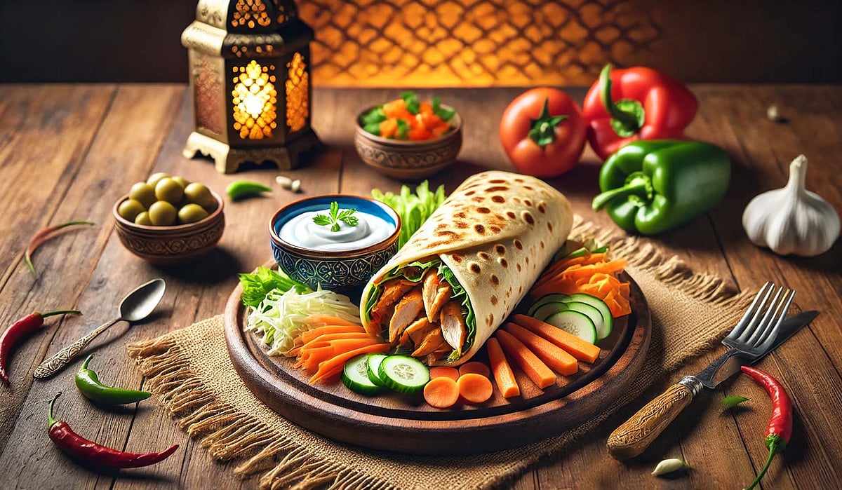 <div class="paragraphs"><p>چکن پراٹھا رول / اے آئی</p></div>
