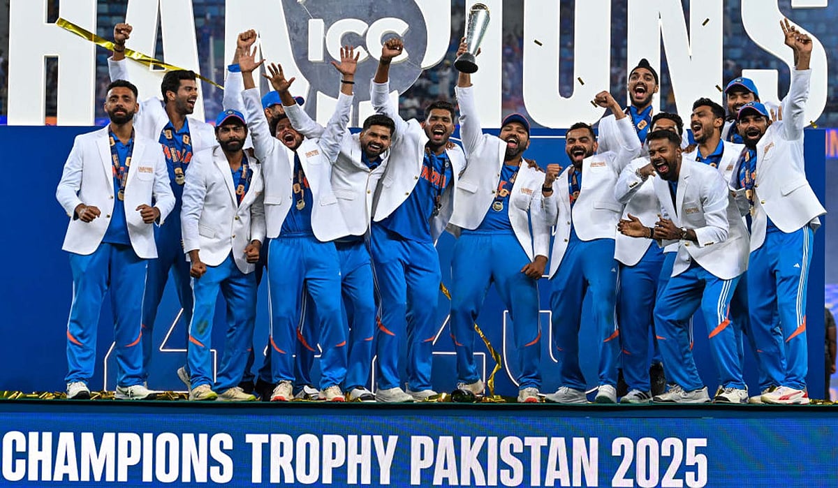 بی سی سی آئی نے ٹیم انڈیا کے لیے خزانہ کھولا، چمپئن ٹیم کو 58 کروڑ روپے کا انعام