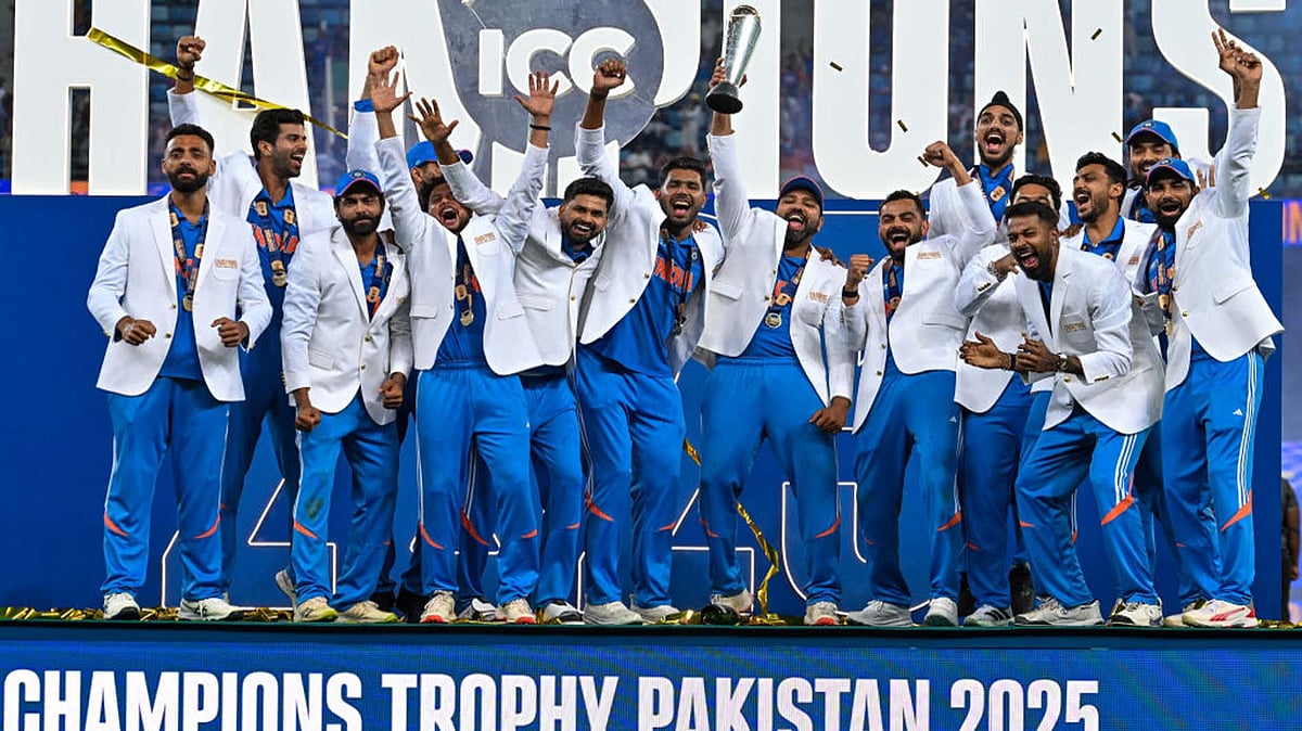 <div class="paragraphs"><p>ہندوستان چیمپئنز ٹرافی کا فاتح / Getty Images</p></div>