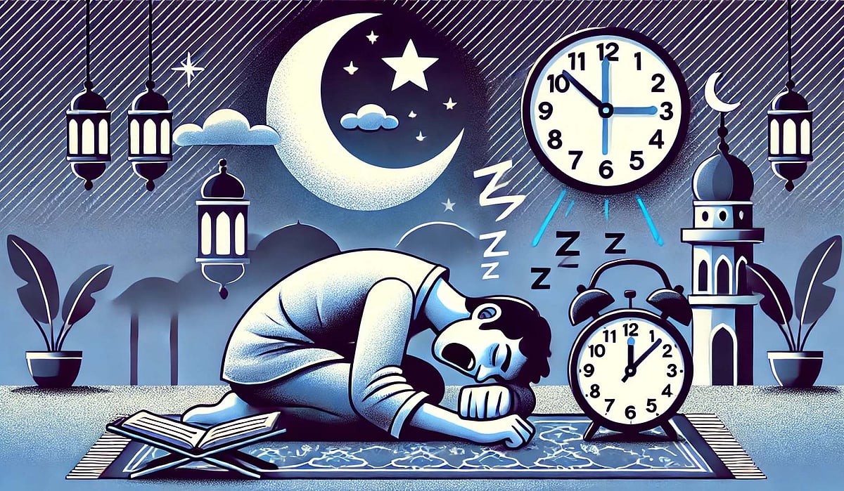 رمضان میں نیند کا مسئلہ: اثرات، چیلنجز اور مؤثر حل