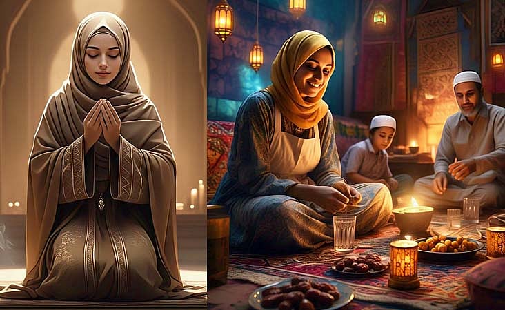افطار کی تیاریوں اور ماہِ رمضان کی عبادات میں خواتین کا توازن... درخشاں خاتون