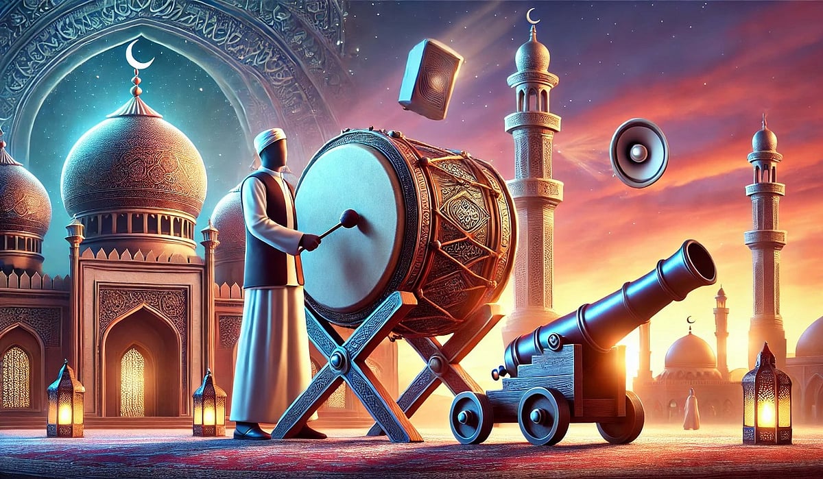 رمضان میں سحر و افطار کی اطلاع: توپ، نقارہ، سائرن سے موبائل ایپس تک کا سفر... عمران خان