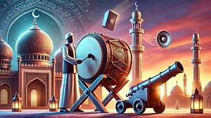 رمضان میں سحر و افطار کی اطلاع: توپ، نقارہ، سائرن سے موبائل ایپس تک کا سفر... عمران خان