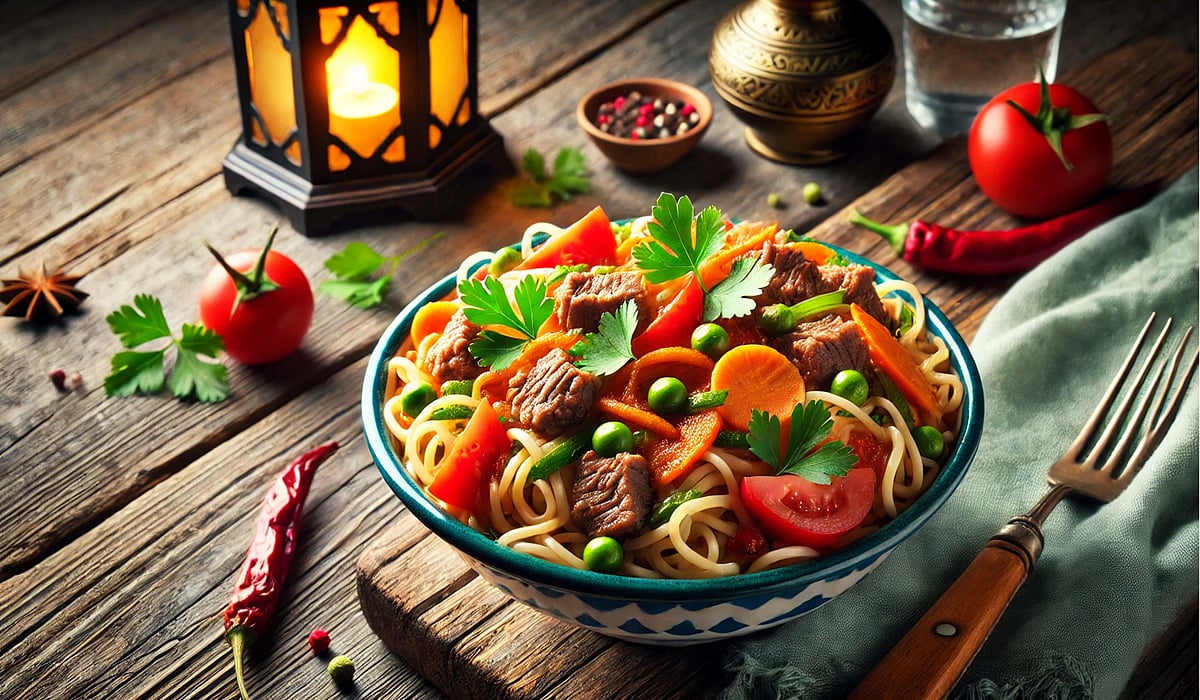 ازبیک لاگمان: سحری کے لیے آسان اور غذائیت سے بھرپور پکوان