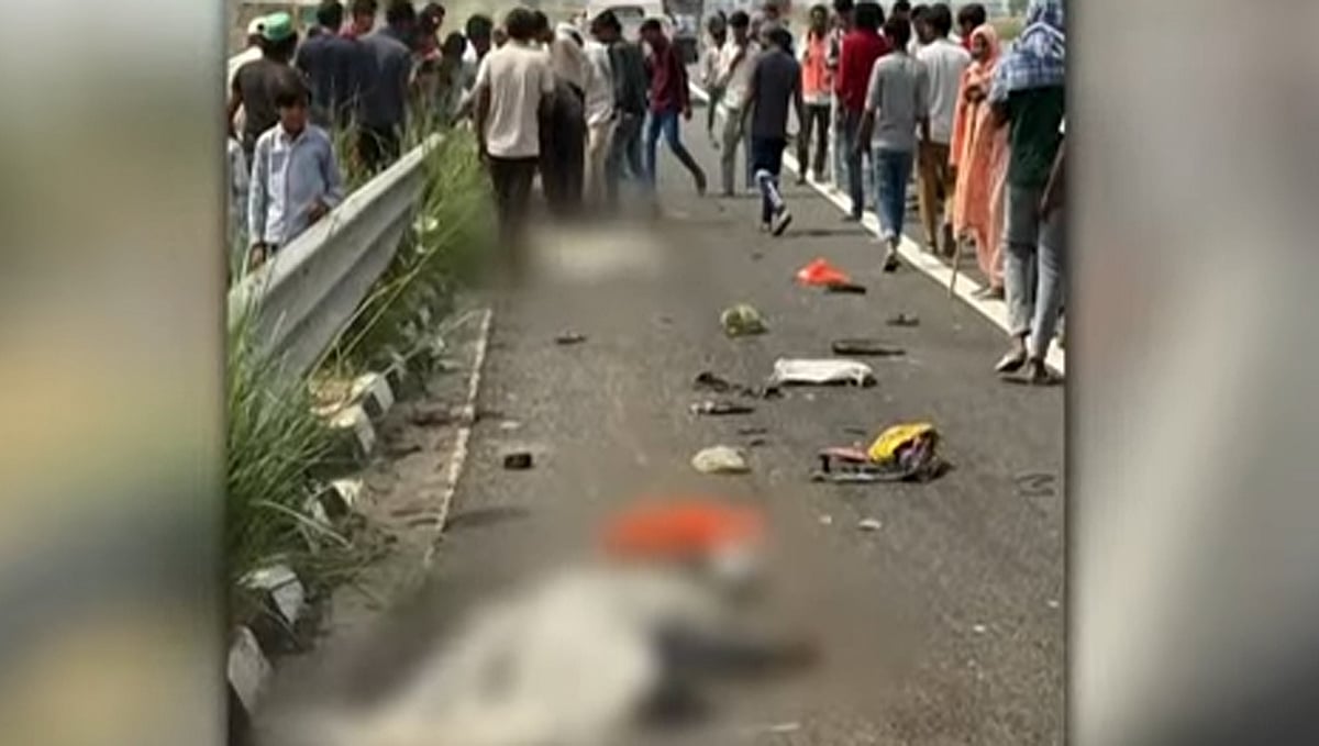 ہریانہ کے نوح میں ہولناک سڑک حادثہ، تیز رفتار گاڑی نے کئی صفائی ملازمین کو کچلا، 6 کی موت، 5 شدید زخمی