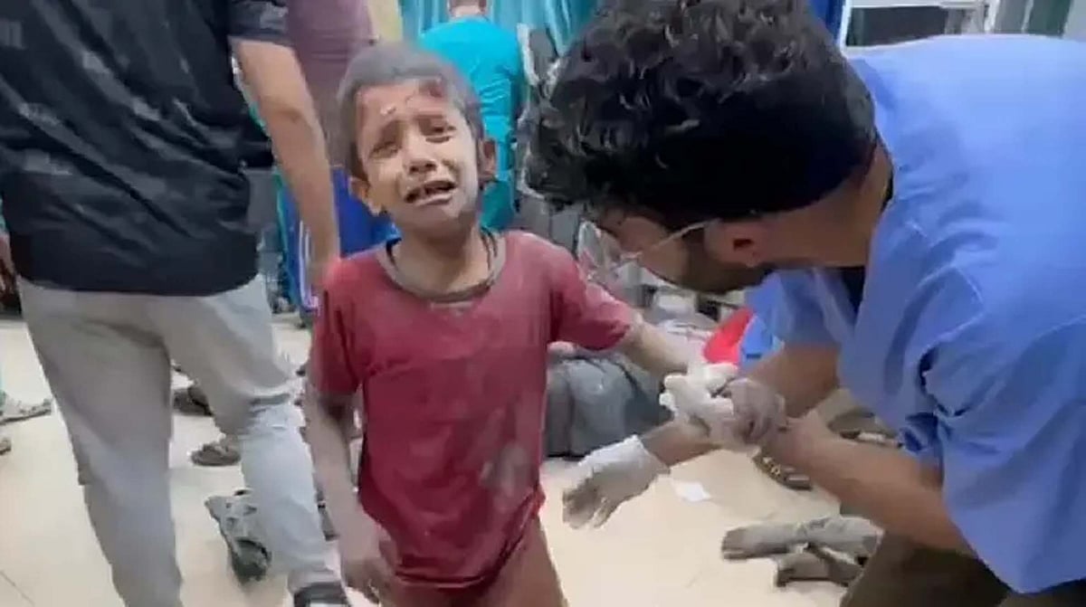 غزہ میں شدید انسانی بحران، غذائی قلت کے شکار بچوں سے بھرے اسپتال
