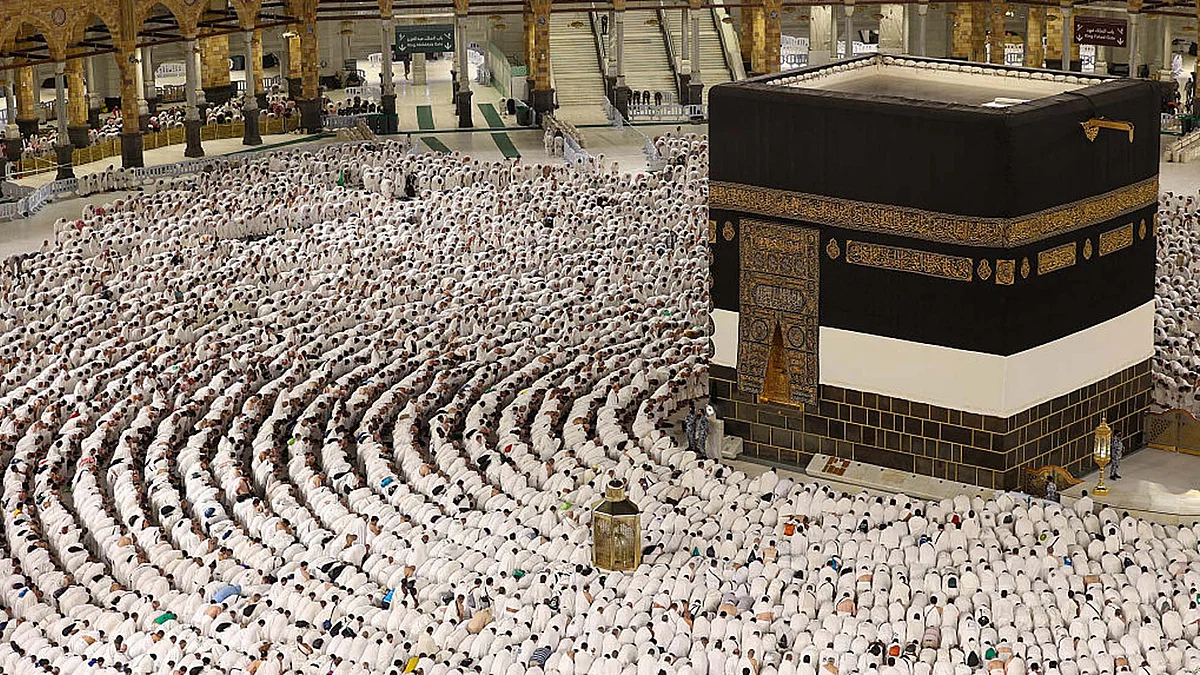 <div class="paragraphs"><p>حج 2025 کی تصویر / Getty Images</p></div>