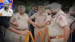 وکرم سنگھ مجیٹھیا کے گھر پر ویجی لینس کی چھاپہ ماری، نشے کے خلاف مان حکومت کی کارروائی