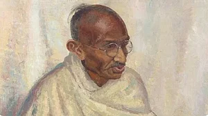 مہاتما گاندھی کی پینٹنگ 1.7 کروڑ روپے میں ہوئی نیلام، کلیئر لیٹن نے 94 سال قبل ’مہاتما‘ کو اتارا تھا کینواس پر