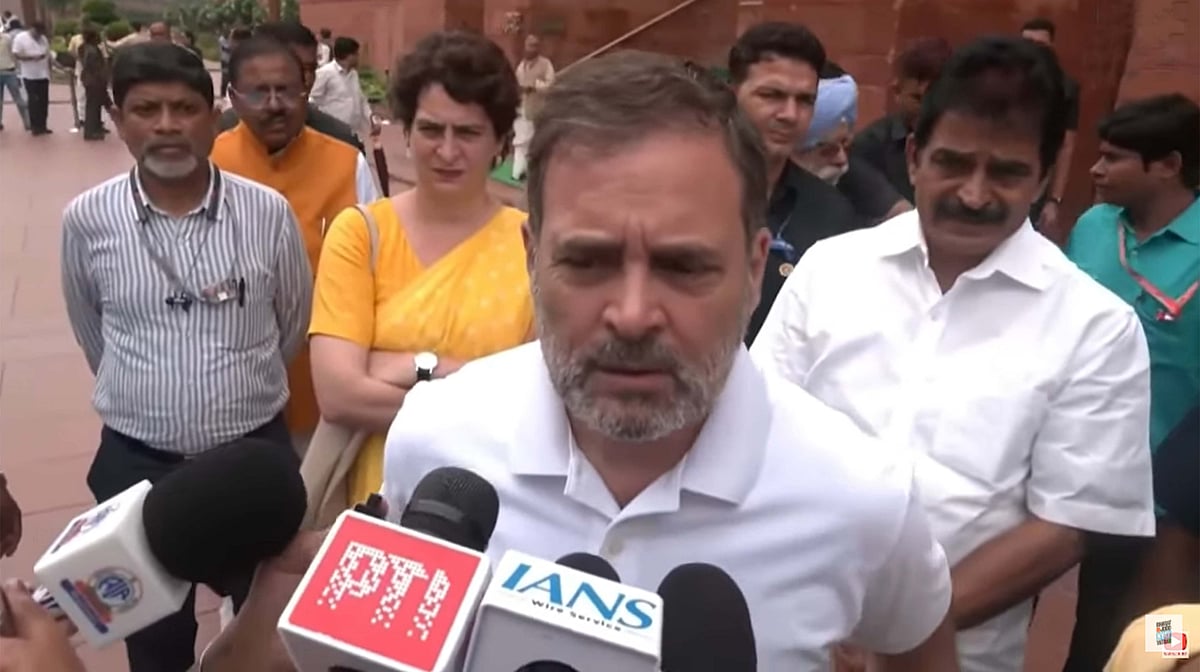 مودی حکومت نے معیشت، دفاع اور خارجہ پالیسی کو تباہ کیا، وزیر اعظم وہی کریں گے جو ٹرمپ کہیں گے: راہل گاندھی