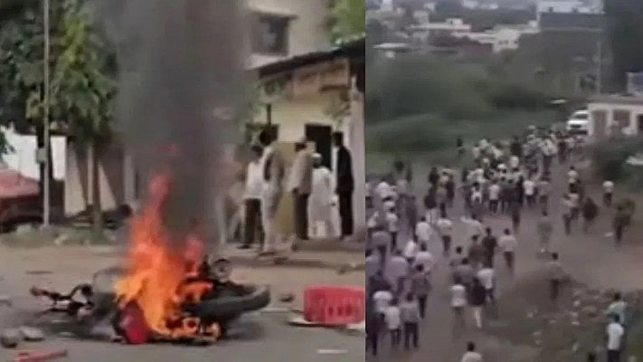 پونے میں 2 گروپ کے درمیان شدید تصادم، قابل اعتراض پوسٹ کے بعد ہنگامہ، مسجد پر لہرایا گیا بھگوا پرچم