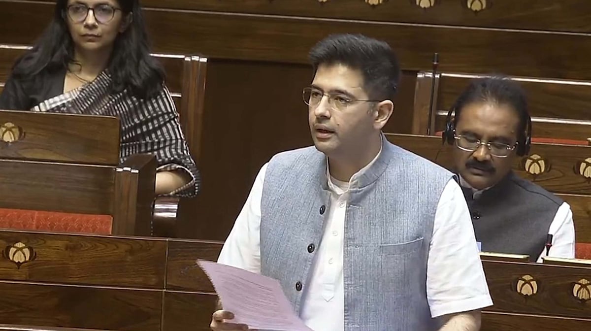 ’زخمی ہوں اس لیے خطرناک ہوں، جھوٹ کو بے نقاب کیا جائے گا‘، راگھو چڈھا نے عآپ لیڈران کے الزامات پر پیش کی صفائی