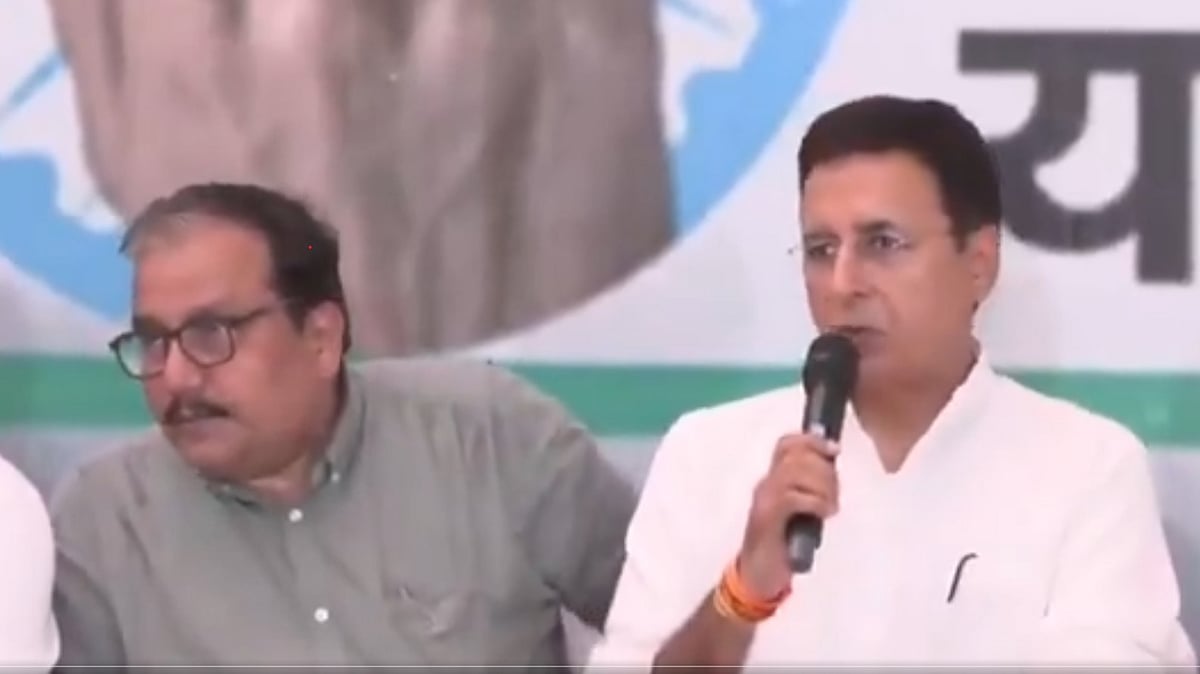 بہار میں جمہوریت کا گلا گھونٹا جا رہا، اس کے لیے بی جے پی اور الیکشن کمیشن ذمہ دار: رندیپ سرجے والا