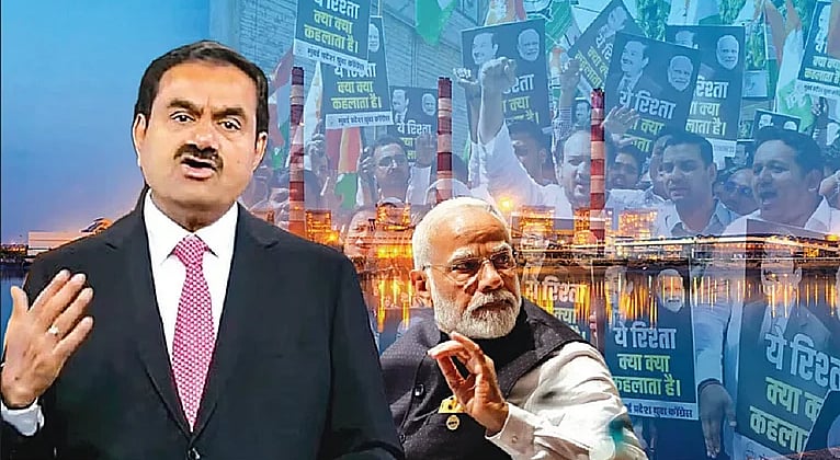 انتخابی چندہ کے لالچ میں این ڈی اے حکومت نے 1200 ایکڑ لائق زراعت اراضی اڈانی پاور کو دے دی: کانگریس