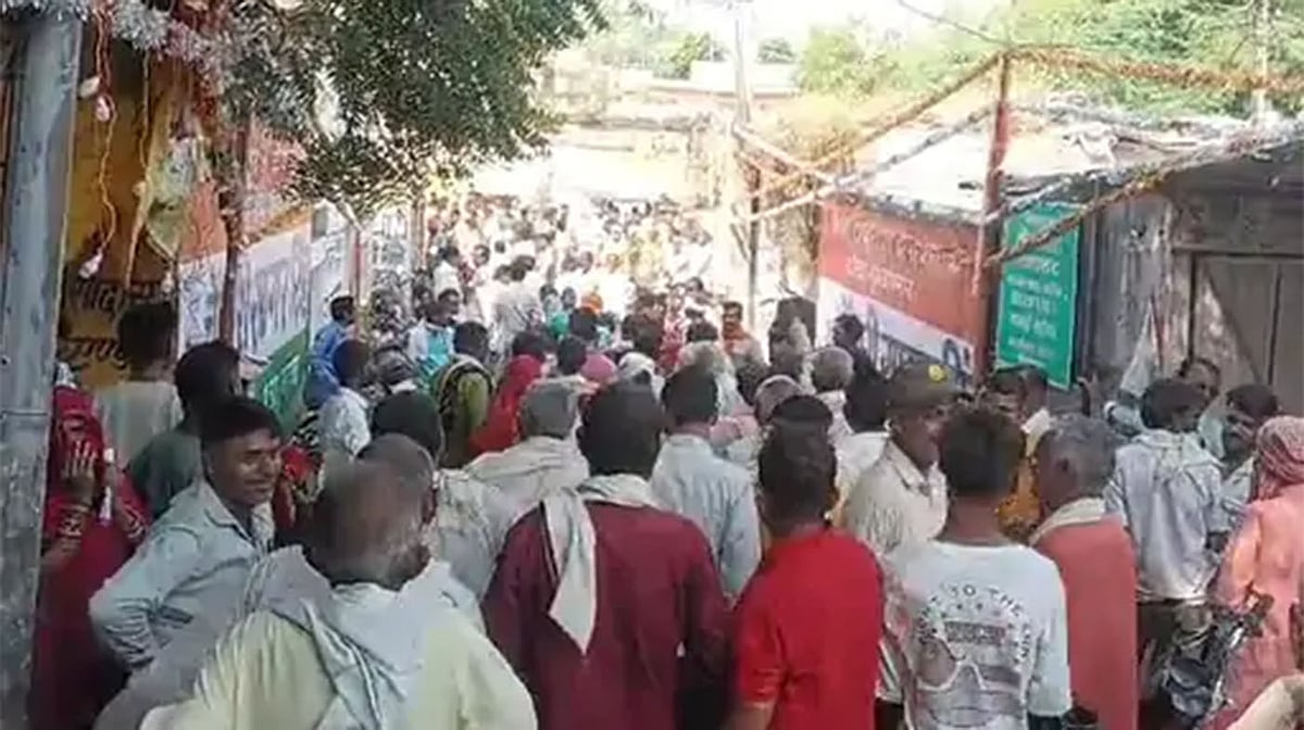 مہوبہ: کھاد تقسیم میں بدعنوانی پر احتجاج، کسانوں پر پولیس لاٹھی چارج، پانچ زخمی