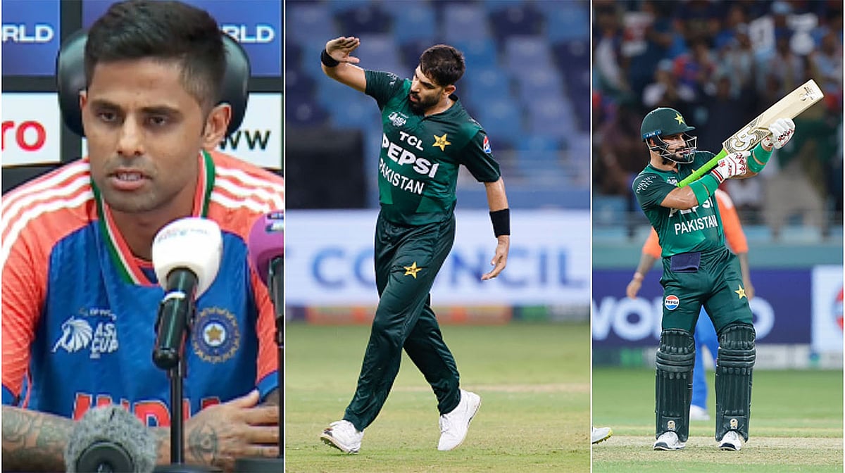 ایشیا کپ 2025: سوریہ کمار اور حارث رؤف پر میچ فیس کے 30 فیصد جرمانے، فرحان کو وارننگ