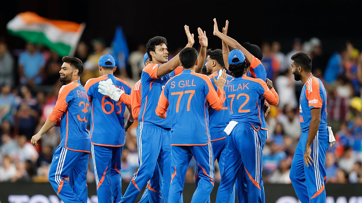 <div class="paragraphs"><p>جشن مناتے ہوئے ہندوستانی کھلاڑی، تصویر <a href="https://x.com/BCCI">@BCCI</a></p></div>