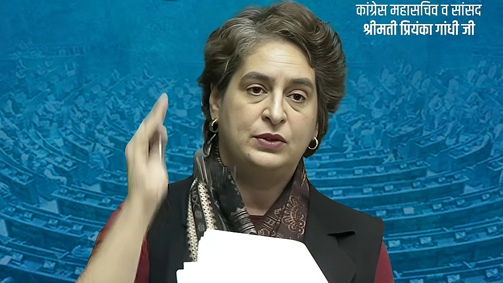 بی جے پی اپنے قائدین کو بچانے کے لیے الیکشن کمشنر کا دفاع کر رہی ہے: پرینکا گاندھی