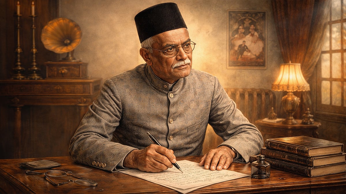 <div class="paragraphs"><p>آرزو لکھنوی / اے آئی سے تیار کی گئی تصویر</p></div>