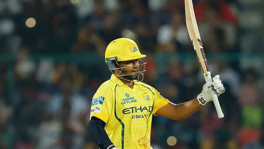 <div class="paragraphs"><p>سرفراز خان، تصویر بشکریہ @ChennaiIPL</p></div>