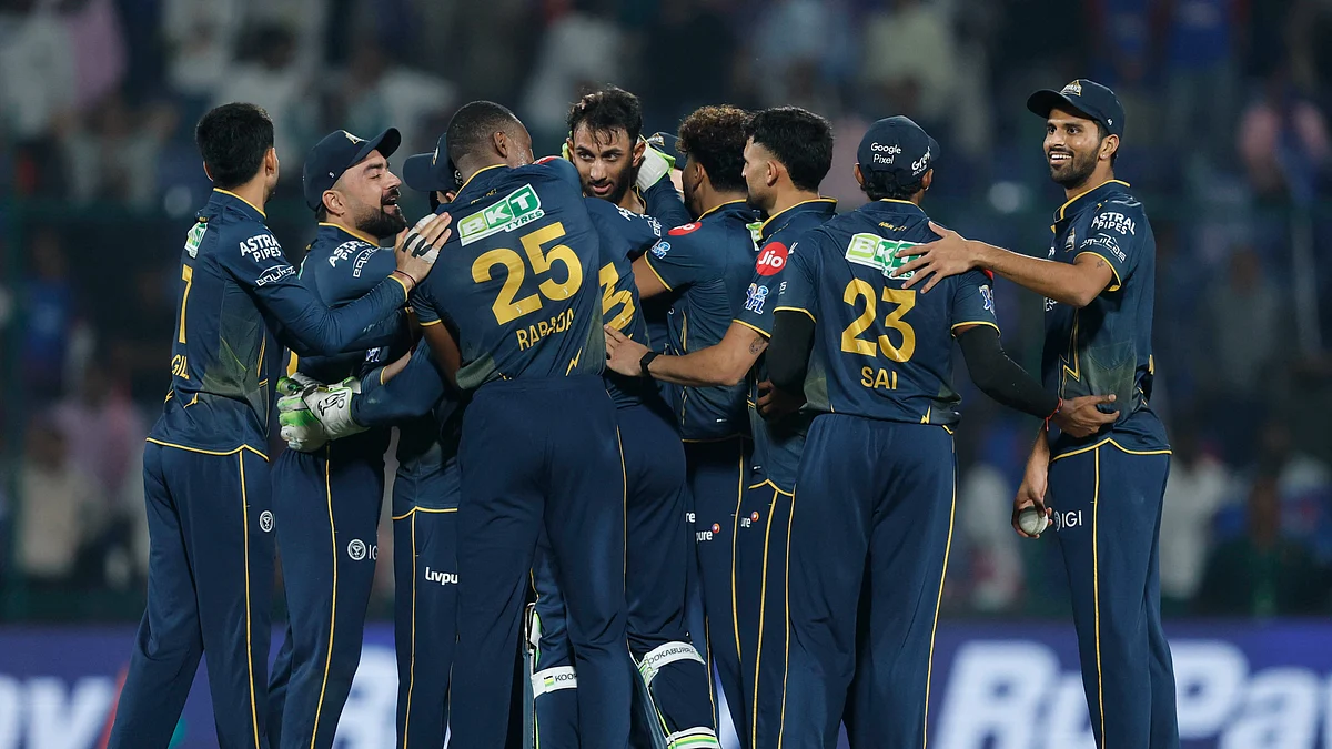 <div class="paragraphs"><p>گجرات کی ٹیم جیت کا جشن مناتی ہوئی، تصویر ’ایکس‘&nbsp;<a href="https://x.com/IPL">@IPL</a></p></div>
