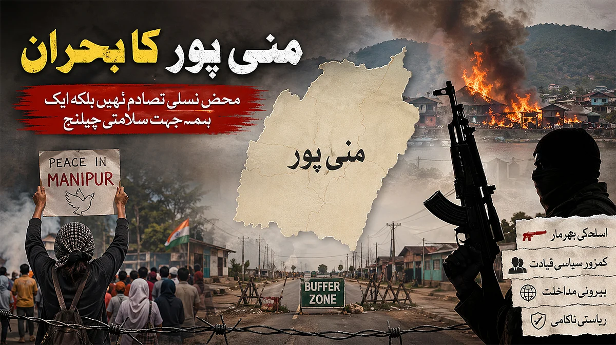 منی پور بحران: محض تشدد نہیں بلکہ ہمہ جہت سلامتی کا چیلنج...نندتا ہکسر
