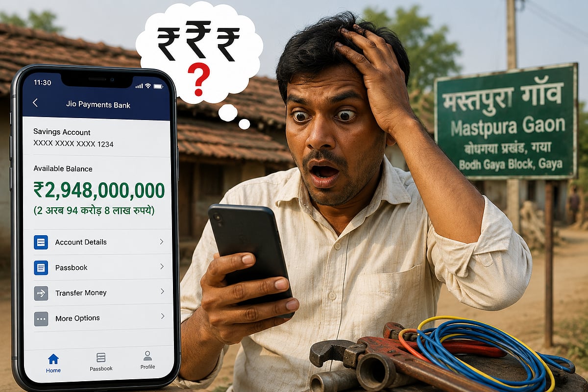 اپنے اکاؤنٹ میں 2,948,000,000 روپے دیکھ کر حیران رہ گیا بہاری مزدور، اب ملاقات کرنے والوں کی لگی بھیڑ