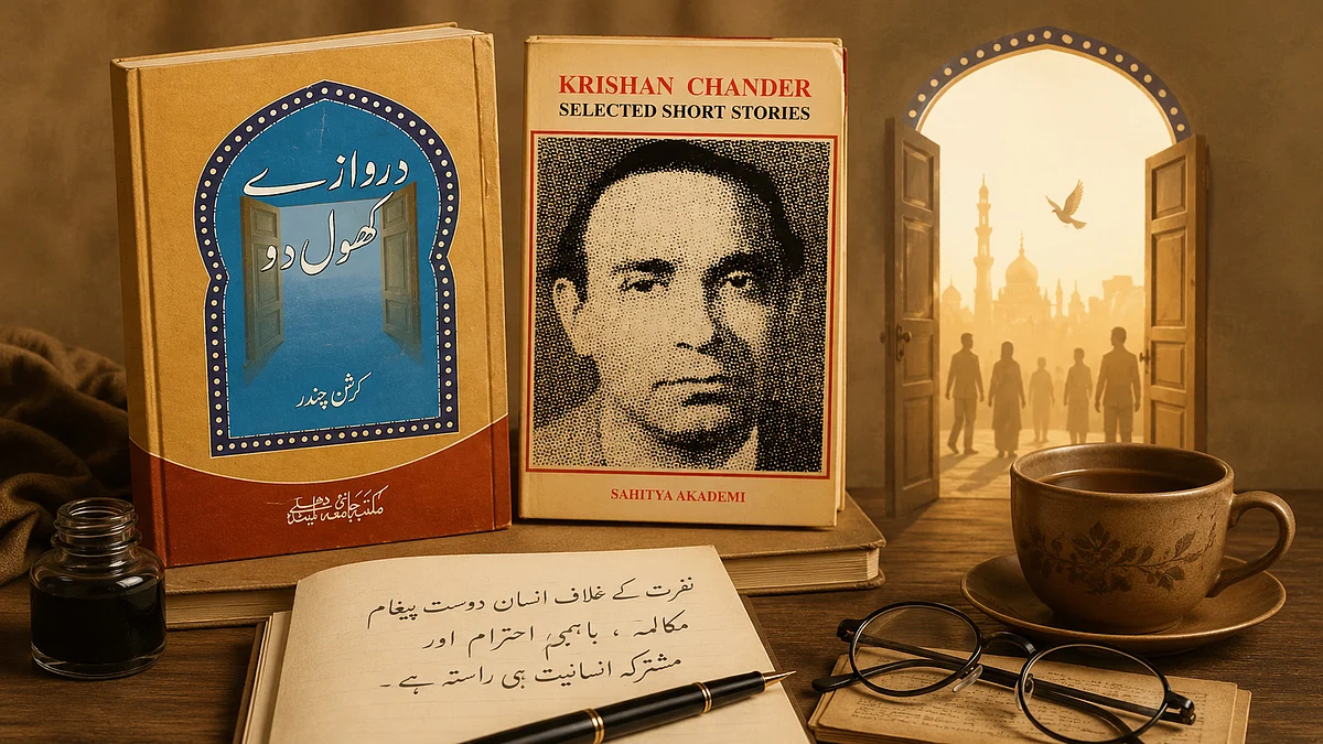 <div class="paragraphs"><p>کرشن چندر کی کتاب دروازے کھول دو</p></div>