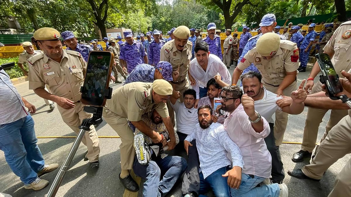 گیانیش کمار کے استعفے کے مطالبے پر یوتھ کانگریس کا مارچ، ادے بھانو چِب نے دی سخت وارننگ