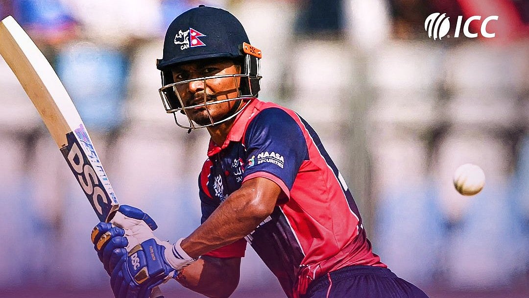 <div class="paragraphs"><p>نیپال کے بلے باز روہت پوڈیل، تصویر ’ایکس‘ @ICC</p></div>