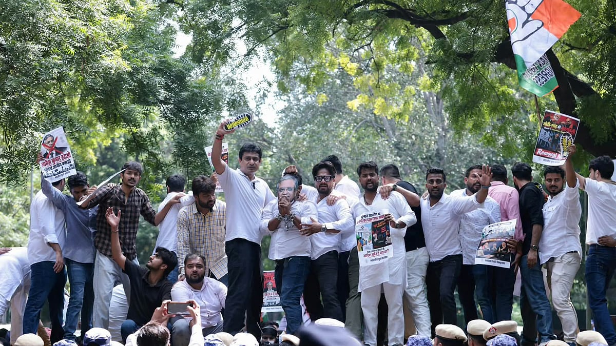 گیانیش کمار کے استعفے کے مطالبے پر یوتھ کانگریس کا مارچ، ادے بھانو چِب نے دی سخت وارننگ