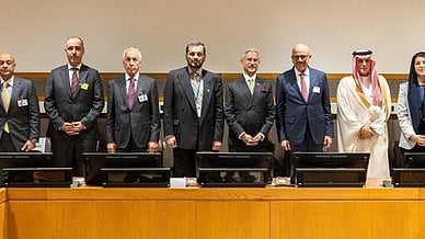 <div class="paragraphs"><p>ہندوستان اور جی سی سی کا مشترکہ اجلاس، تصویر/آئی اے این ایس</p></div>